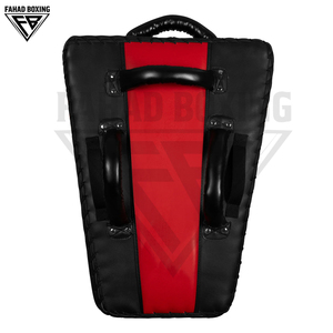 2026 Black Red Durable MMA & Muay Thai High-Impact <b>Foam</b> <b>Padded</b> Training Shield PVC Boxing Target For Martial Arts Training - Product Image 3
