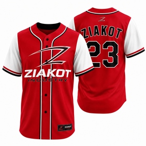 Camiseta de Béisbol Blanca Real Auténtica de Primera Calidad al por Mayor, Personalizada, de Fabricante Pakistaní - Product Image 3