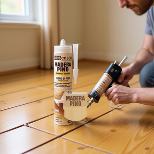 Sigillante acrilico Criscolor Madera Pino 260ml per pavimenti e pareti in legno - Product Image 3