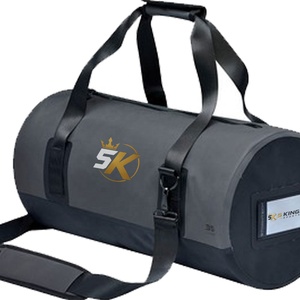 Bolsa Deportiva de 30-40L, Bolsa de Gimnasio de Tela Oxford con Correa Ajustable y Cierre de Cremallera, Bolsa Deportiva Informal Unisex - Product Image 3