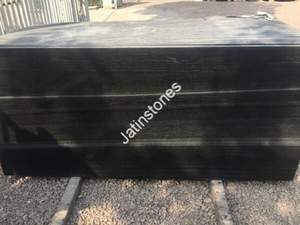 Losa de Piedra con Patrón de Rayas de Mármol Negro Markino para Revestimiento Arquitectónico, Mostrador de Recepción, Tablero de Mesa, Escalera, Loseta para Escalones - Product Image 5