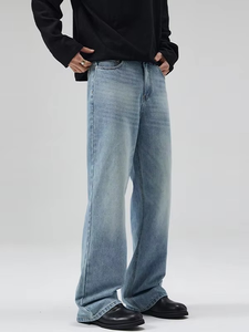Jeans Casuales al por Mayor para Hombre, Jeans de Mezclilla Ajustados de Alta Calidad en Algodón y Poliéster para Hombre - Product Image 2