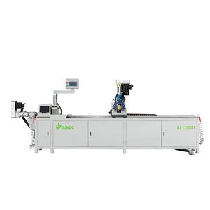 Enderezadora de Aluminio para Máquina CNC JUNDE con Sistema de Servoaccionamiento de Husillo, Integración de Taladrado y Roscado - Product Image 1