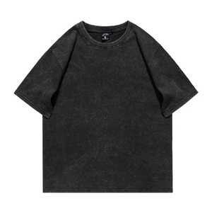 Ensemble de vêtements décontractés d'été pour hommes, streetwear, logo personnalisé, t-shirt surdimensionné, short en tricot doux uni, ensemble 2 pièces, respectueux de l'environnement - Product Image 3
