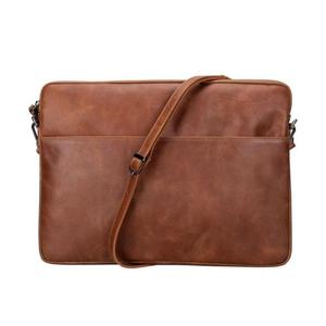 Sac messager pour ordinateur portable en cuir véritable 100% de qualité supérieure, moderne, léger et facile à transporter pour un usage professionnel - Product Image 1