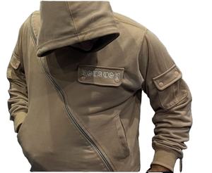 Sweat-shirt à capuche pour homme en polyester/coton personnalisé, écologique, coupe classique, tissu en molleton, broderie, sweat-shirt en polaire d'hiver - Product Image 2