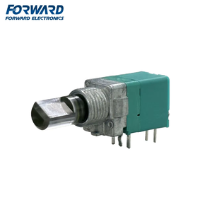 Potenciómetro Rotatorio FORWARD Taiwan RD09S, Eje Metálico de 9 mm, Alta Precisión, 50K, Tolerancia del 20% - Product Image 1