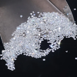 Diamants de laboratoire bruts de 1,3 à 4,5 mm, taille brillant, couleur DEF blanche, clarté VVS1 VVS2, par carat, excellente taille, prix de gros - Product Image 5