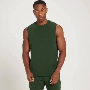 Débardeurs de sport décontractés pour hommes personnalisés, confortables, respirants, à séchage rapide, brodés, vêtements de sport 100% polyester mesh - Product Image 1