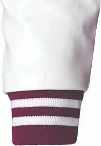 Veste de baseball pour homme avec logo personnalisé, col montant et logo frontal, en tissu toile de laine de haute qualité - Product Image 6