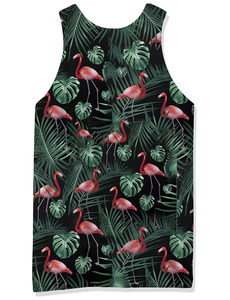Men Sports Sublimation Tank <b>Top</b> Durable Gym Wear Moisture Control Fitness Training Vest Apparel - Product Image 3