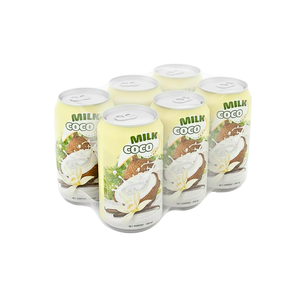 Leche de Coco con Azúcar y Extracto de Vainilla OEM/ODM, Lata de 330 ml, Bebida de Coco y Vainilla, Marca Privada - Product Image 5