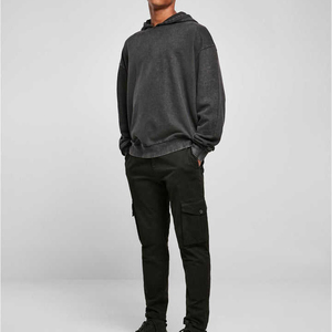 Diseña Tu Propia Sudadera con Capucha Estilo Vintage para Hombre, Sudadera con Capucha con Efecto Desgastado para Uso Casual a Bajo Precio - Product Image 2