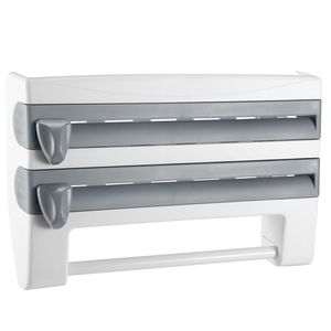 Organizzatore da Parete per Cucina e Bagno con Dispenser per Pellicola Plastica, Fogli di Alluminio e Carta da Cucina - Product Image 2