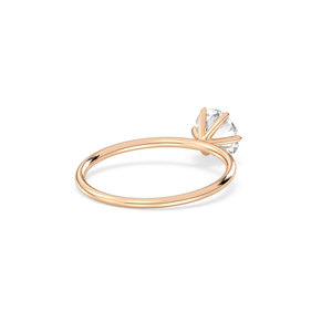 REYES Factory Direct Sale Round Brilliant Cut 0.93CT Moissanite <b>Ring</b> in <b>925</b> Sterling <b>Silver</b> GRA Certified Customized Jewelry - Product Image 4