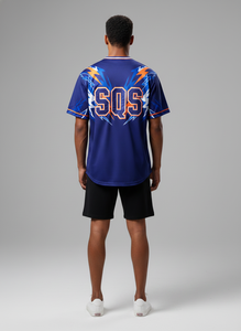 เสื้อเบสบอลแขนสั้นทรงเข้ารูป ราคาโรงงาน ชุดกีฬาแขนสั้น เสื้อเบสบอล MOQ ต่ำ ราคาถูก - Product Image 2
