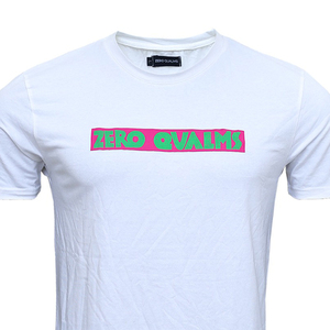 T-shirt personnalisé avec logo, noir et blanc, coton et polyester, tee-shirt d'été, streetwear, design personnalisé, t-shirts décontractés pour hommes - Product Image 4