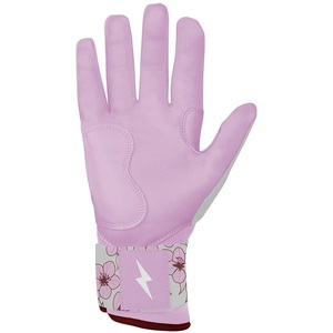 Guante de Bateo de Microfibra Rosa 2026 con Muñequera Floral, para Mano Derecha, Unisex, para Adultos, con Cierre de Velcro - Product Image 5