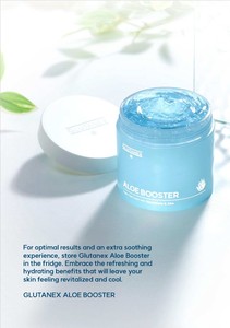 Gel Potenciador de Aloe Vera Glutanex con Pantenol y Ácido Hialurónico Triple, Hidratante Facial para Todo Tipo de Piel - Product Image 3