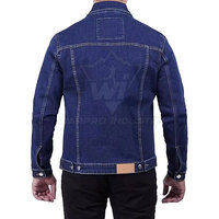 Chaqueta de Mezclilla para Hombre, Estilo Urbano, Invierno, Resistente, Ecológica, Transpirable, Algodón, Corte Holgado, Elegante, Informal, Prenda Exterior de Alta Calidad