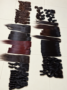 ผมตรงแบบขายส่งพร้อมเชือกผูกผมแบบ HD Lace Frontal ขนาด 6x6 มีสีให้เลือกตามสั่ง - Product Image 2