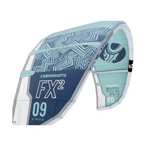 ว่าวคาบรินฮ่า FX2 ขนาด 12 เมตร สำหรับไคท์บอร์ดและไคท์เซิร์ฟ สีฟ้า - Product Image 1