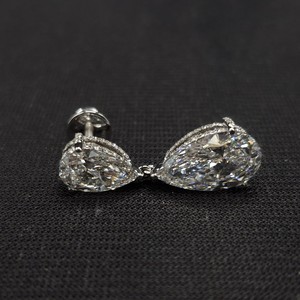 Pendientes de Lujo con Baño de Oro de 14K y Diamantes, Diseños Elegantes para Fiestas y Uso Diario, para Mujeres y Niñas - Product Image 5