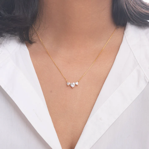 Elegante Collar de Tenis de Moissanita para Mujer, Cadena Fina de Plata Esterlina, Estilo Clásico de Diamante, Joyería de Plata Sólida 925 para Ella - Product Image 1