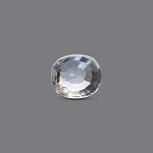 Natural White Zircon 4.1 Carat Loose Gemstone for Fine Jewelry - Product Image 2