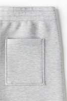 Shorts Bermuda pour Homme en Coton Gris à Imprimé Animal avec Cordon de Serrage à la Taille, Poches, Tissu Respirant - Style Sport, Gym, Casual