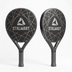 Raquette de pickleball Stalwart, noyau en bois de peuplier standard, légère, durable, poignée antidérapante sans bordure, entraînement pour adultes, toutes saisons - Product Image 3