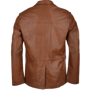 Blazer de Cuero para Hombre, Precio Ajustable, Antiarrugas, Calidad Premium, Transpirable y Ligero, Totalmente Personalizable - Product Image 3