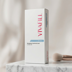 [VIVAFILL] 1cc Booster cutané réticulé à l'acide hyaluronique coréen, traitement cosmétique anti-âge pour le visage, les lèvres et les rides nasogéniennes - Product Image 1