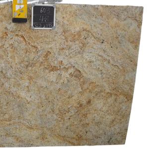 Proveedor de Granitos Coloniales Dorados Pulidos en Losas Grandes para Encimeras de Villas y Proyectos de Piedra para Interiores - Product Image 6