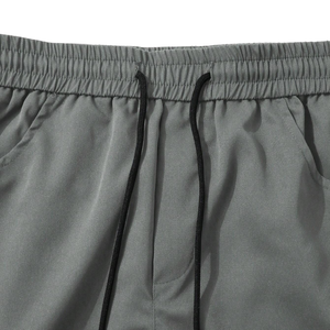 Pantalones Cargo Jogger Personalizados para Hombre, 100% Algodón Canvas, Cintura Elástica con Cordón, Múltiples Bolsillos, Pantalones Casuales de Trabajo, Estilo Utilitario, Corte Recto - Product Image 6