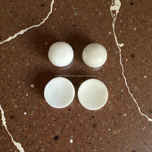 Juego de Perillas para Gabinetes AG Marble |   Tiradores de Piedra Natural Planos y Redondos para Muebles - Product Image 1