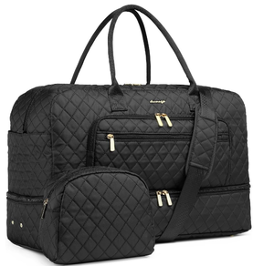 Bolsa de Viaje Portátil Impermeable con Cierre de Cremallera de Nailon Suave de Gran Capacidad con Logotipo Personalizado, Bolsa de Gimnasio para Madres y Uso Diario - Product Image 6