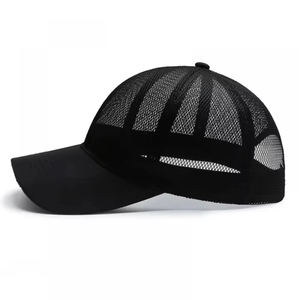 2026 Unisex Mesh Baseballkappe Atmungsaktiv Wasserdicht Verstellbar Leichtgewicht Sport Blanko Individuelles Logo Trucker Ketten Stickerei - Product Image 5