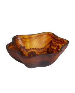 Cuenco de lujo de Serveware de resina hecho a mano artístico único de Venta caliente para exhibir servir en fiestas - Product Image 1