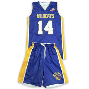 Tenue de basketball unisexe personnalisée en maille respirante, uniforme réversible double face, imprimé par sublimation thermique en polyester - Product Image 3