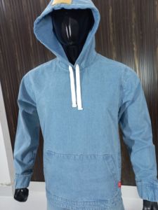 Best Men's 100% Cotton Winter Hooded <b>Jeans</b> Solid Casual Street Style Regular Fit Durable <b>Soft</b> Quick Dry Eco-Friendly Breathable - Product Image 1
