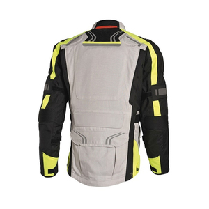 2026 Breathable <b>Racing</b> <b>Jacket</b> OEM Grey Black Yellow Women's & Men's Motorbike Textile <b>Jacket</b> for Motorcycle & Auto <b>Racing</b> Wear - Product Image 2