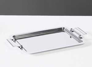 Bandeja de Metal Moderna Hecha a Mano con Soporte de Madera para Decoración de Mesa de Ramadán, Decoración Tradicional Árabe para el Hogar - Product Image 4