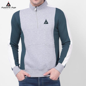 เสื้อสเวตเชิ้ตแขนยาว คอโอ ทรงโอเวอร์ไซส์ ผ้าฝ้าย ระบายอากาศดี ซิปครึ่งตัว ขายส่ง เสื้อสเวตเชิ้ตซิปครึ่งตัวแบบพื้นฐาน - Product Image 1
