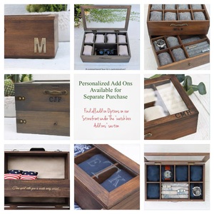 Custom Embossed Acacia <b>Wood</b> Welcome <b>Sign</b> <b>Personalized</b> Luxury Tabletop Display with Glass Lid Eco-Friendly Home Decor Gift - Product Image 4