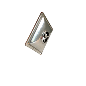 Barrera de Basura de Acero Inoxidable de Alta Calidad, Tamaño Personalizado, Color Plateado, Forma Cuadrada, Diseño Moderno y Ecológico - Product Image 5