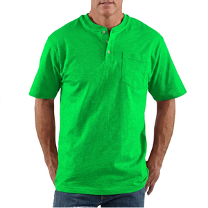 Men's Short Sleeve <b>T</b>-<b>Shirt</b> Solid Color Knitted Casual Regular Fit Dark Gray <b>Pocket</b> Front - Product Image 6