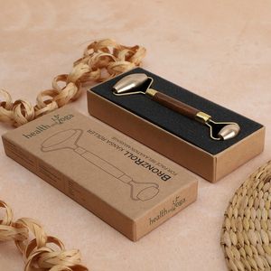 HealthAndYoga Kansa Face Roller for Eyes Neck and Face Gentle Anti Aging Massage Tool - Product Image 4
