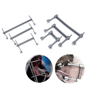 Oferta: Instrumentos Quirúrgicos Veterinarios de Acero Inoxidable, Abrebocas Canino, Retractor para Perros y Gatos, Reutilizable, Grado A+, 2025 - Product Image 3