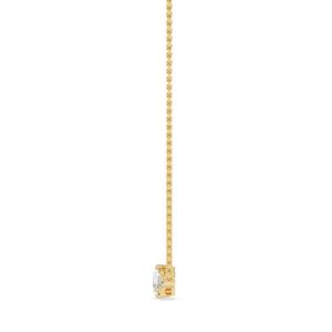 Colgante de diamante ovalado creado en laboratorio de 0.63 CTW engastado en oro amarillo de 9 quilates, joyería brillante para mujer para aniversario de compromiso - Product Image 6